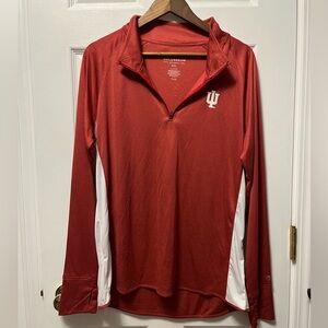 Indiana University IU Women’s Quarterzip, Size Women’s XXL 2XL